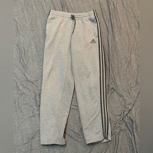 Large Light Grey Adidas Pants